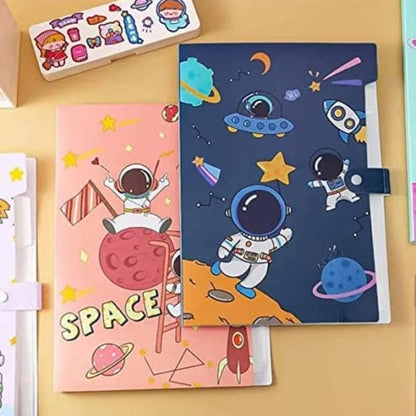 Space Theme File Folder for Kids | Certificates Pouch Holder | Kids Folder | Return Gifts Folder for Kids