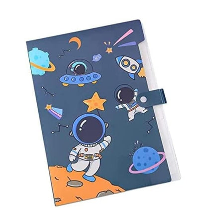 Space Theme File Folder for Kids | Certificates Pouch Holder | Kids Folder | Return Gifts Folder for Kids