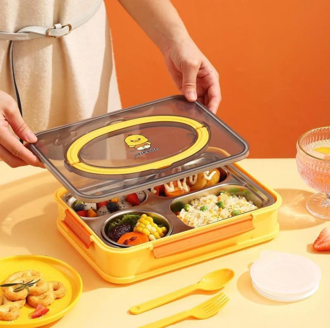 Ben Duck Bento Style Stainless Steel Lunch Box 1150ml