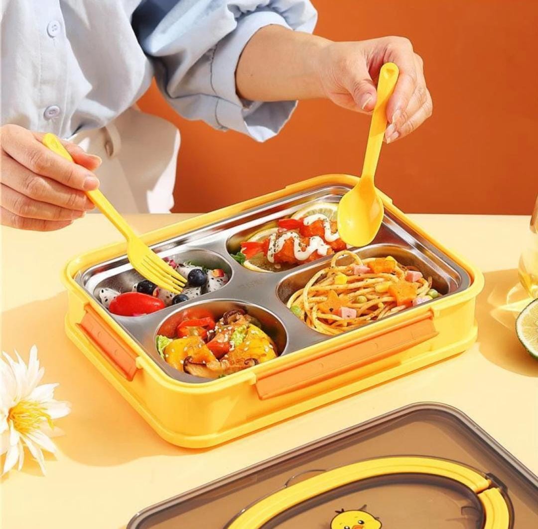 Ben Duck Bento Style Stainless Steel Lunch Box 1150ml