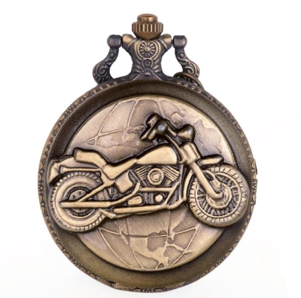 Vintage Style Pocket Watch Keychain