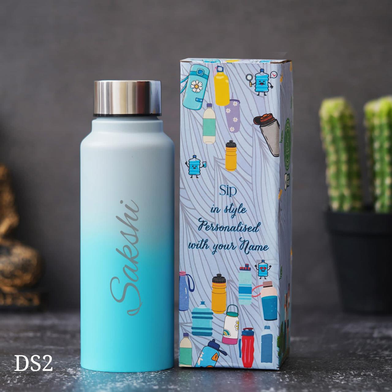 Personalized Hydro Steel Bottle Dual Shade