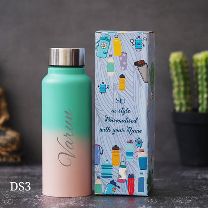 Personalized Hydro Steel Bottle Dual Shade