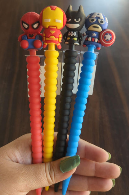 HOK Superhero Clutch Lead Pencil/Superhero Mechanical Pencil 0.5- Pack of 4