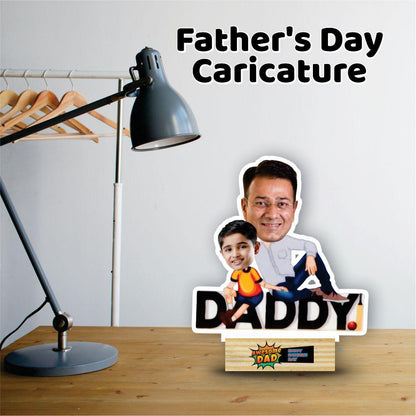 Father’s Day Caricatures (Table Stand)