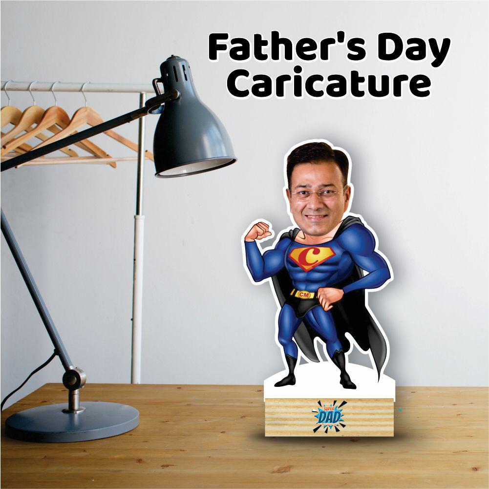 Father’s Day Caricatures (Table Stand)