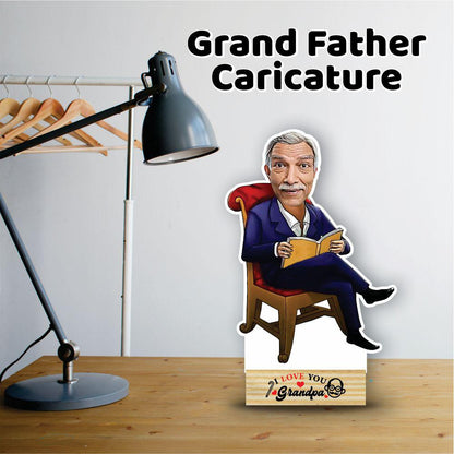 Father’s Day Caricatures (Table Stand)