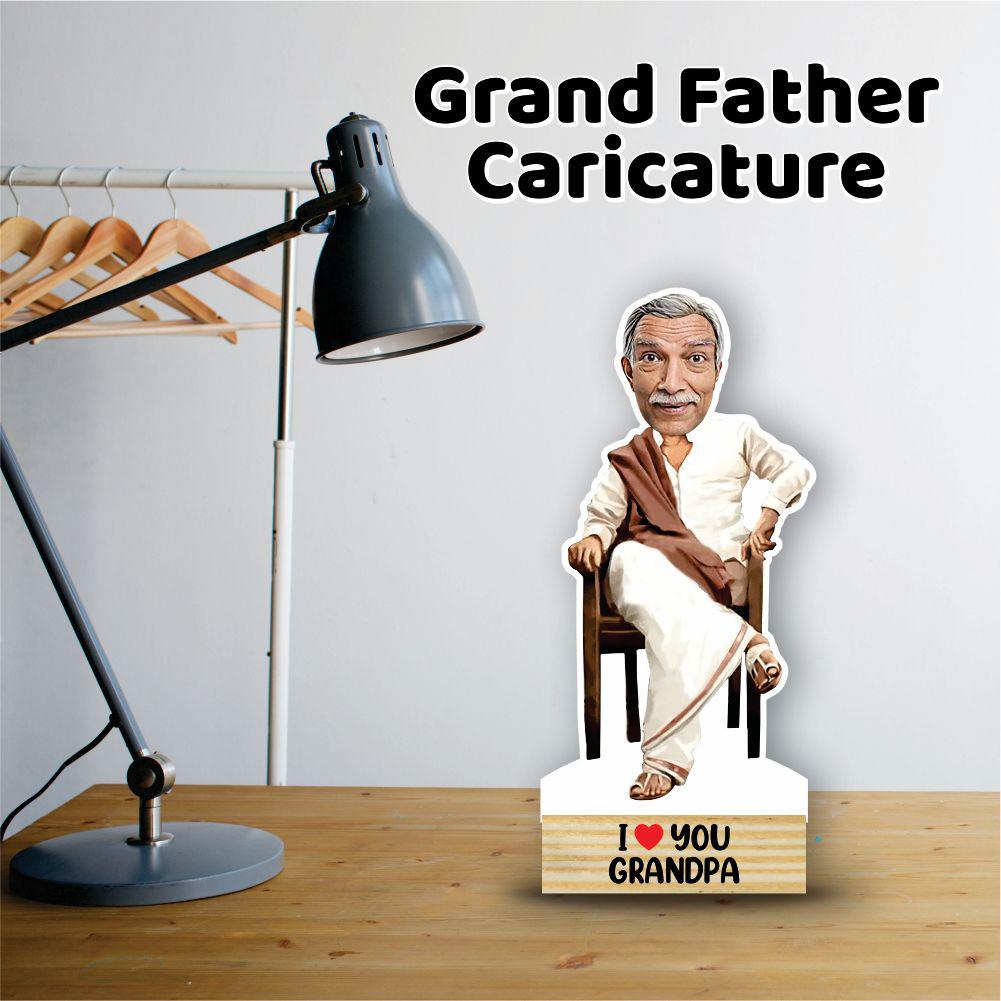 Father’s Day Caricatures (Table Stand)