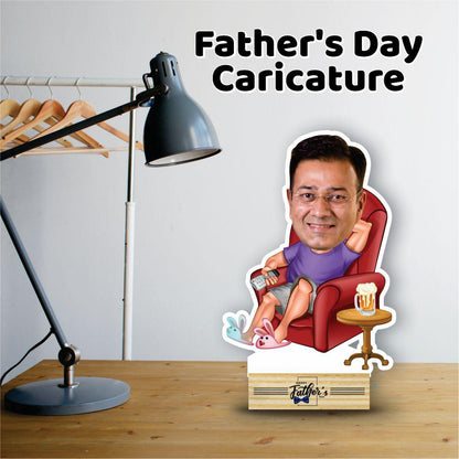 Father’s Day Caricatures (Table Stand)