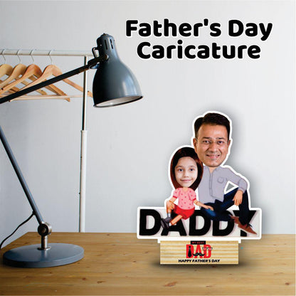 Father’s Day Caricatures (Table Stand)