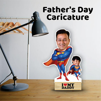 Father’s Day Caricatures (Table Stand)