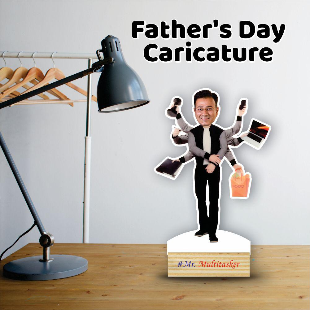 Father’s Day Caricatures (Table Stand)