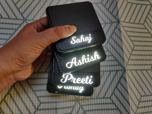 New Personalized LED coasters