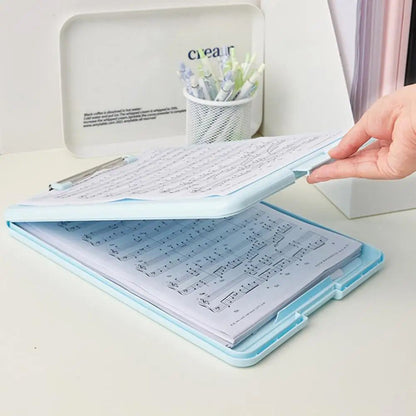 Personalized Clipboard with Storage, Lightweight Writing Clipboard with Compartment