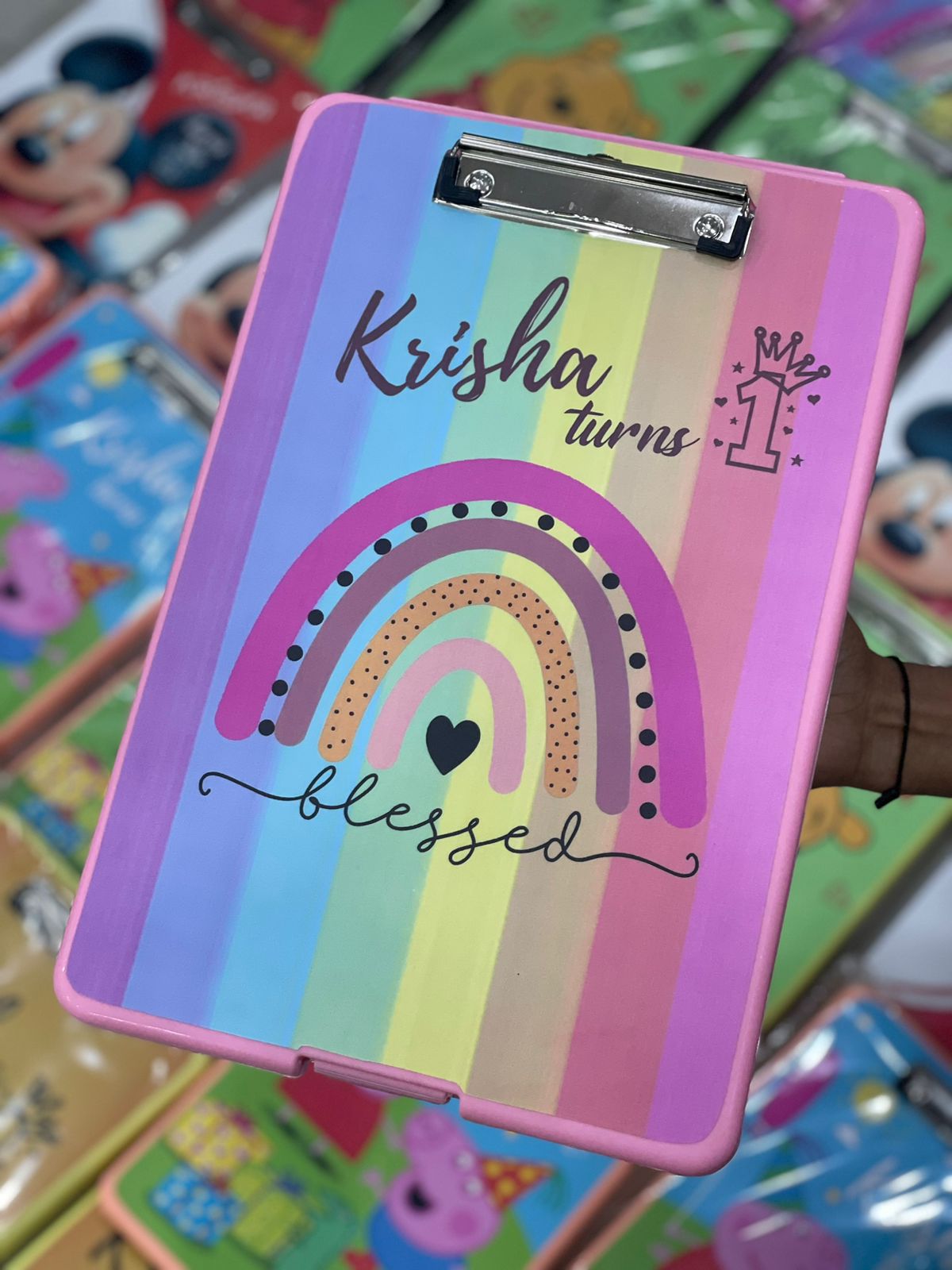 Personalized Clipboard with Storage, Lightweight Writing Clipboard with Compartment