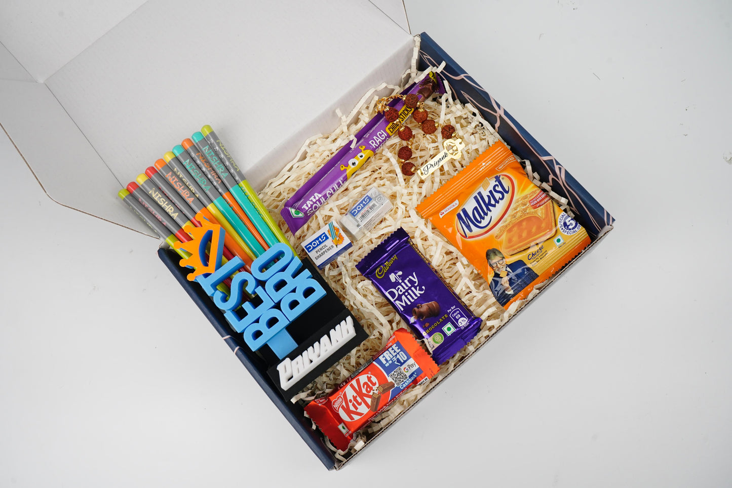 HOK Personalized Kids Rakhi Hamper