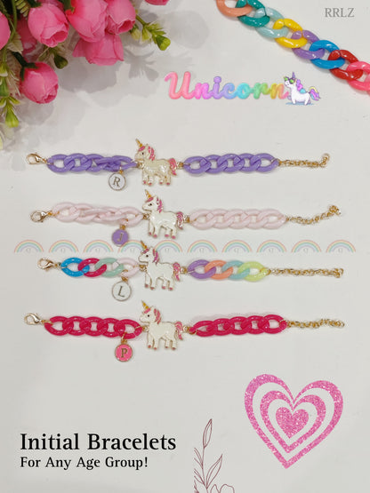 HOK Personalized Cute Unicorn Bracelet - Rakhi Bracelet