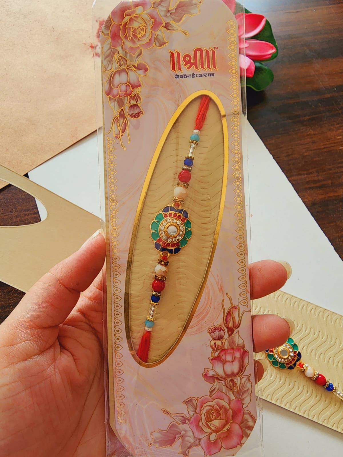 HOK Beautiful Multicolor Rakhi