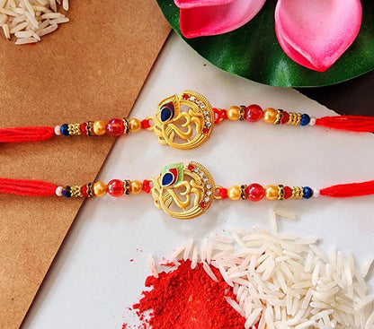 HOK OM Design Rakhi