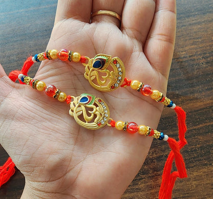 HOK OM Design Rakhi