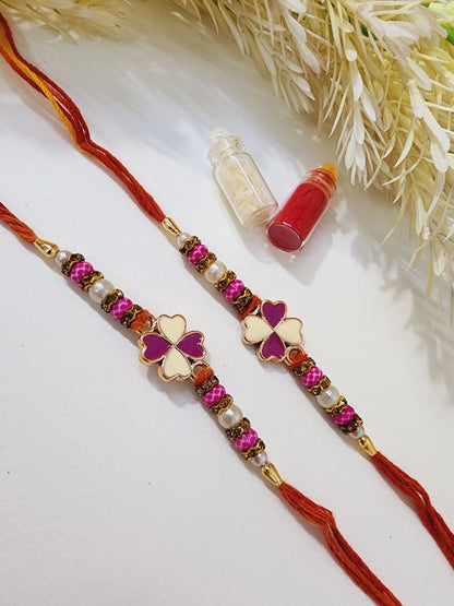 HOK Peacock/Flower Rakhi