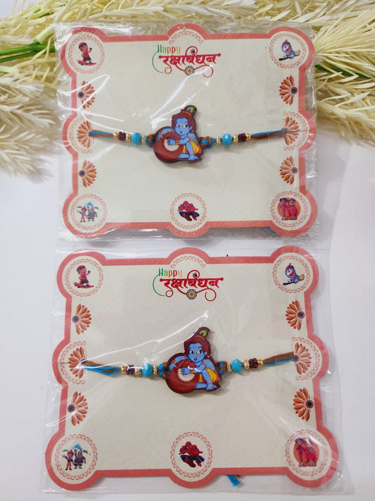 HOK Kids Krishna/Ganesh Ji/Car Design Rakhi