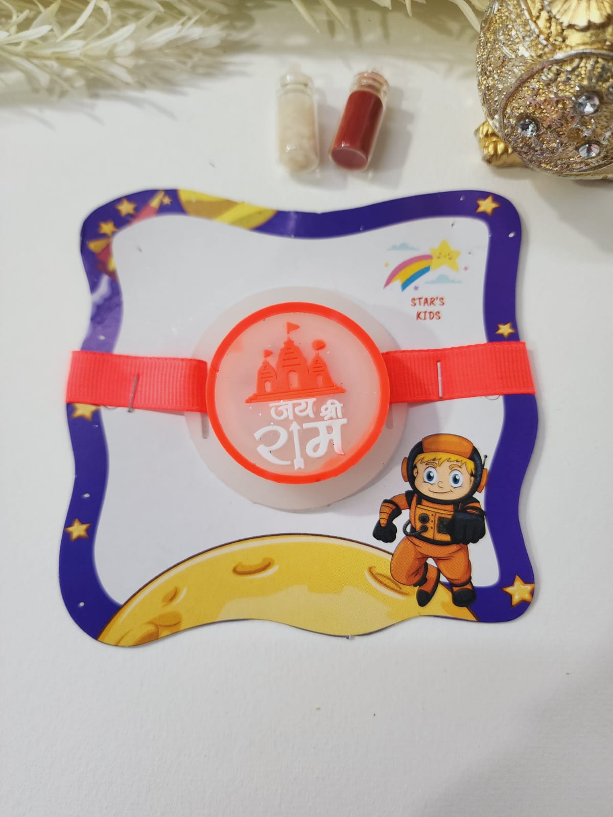 HOK Jai Shree Ram LED Rakhi