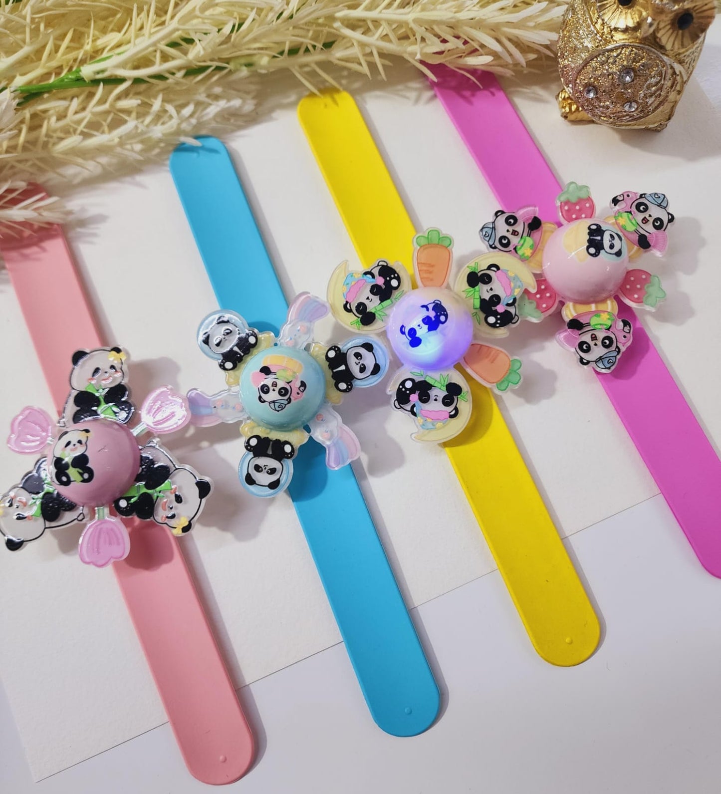 HOK Unicorn/Panda LED Slap Band with Spinner