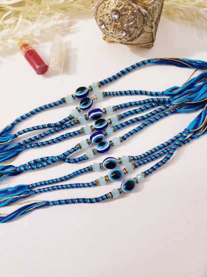 HOK Beautiful Evil Eye Rakhi