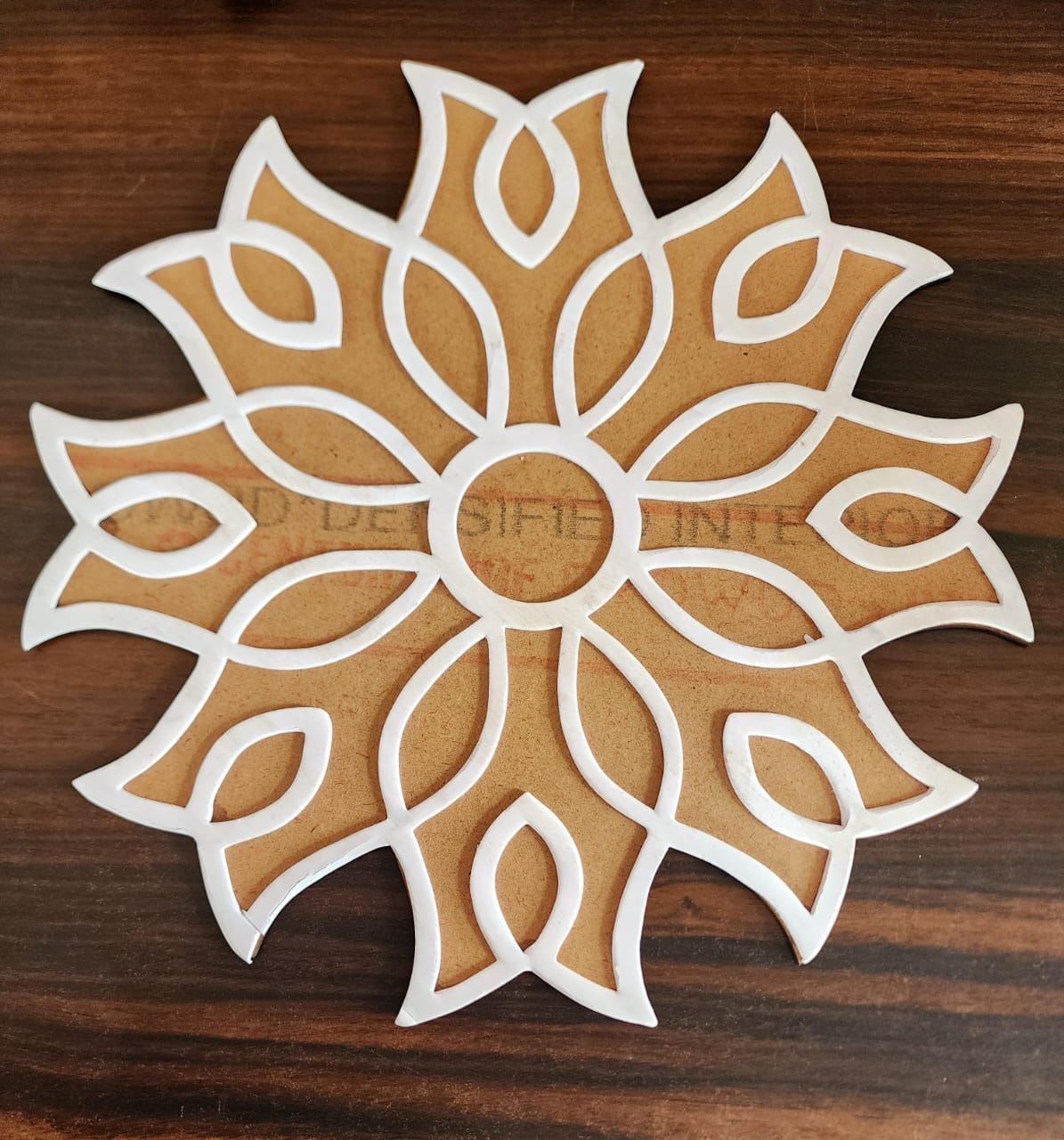 HOK MDF Rangoli 12 inch