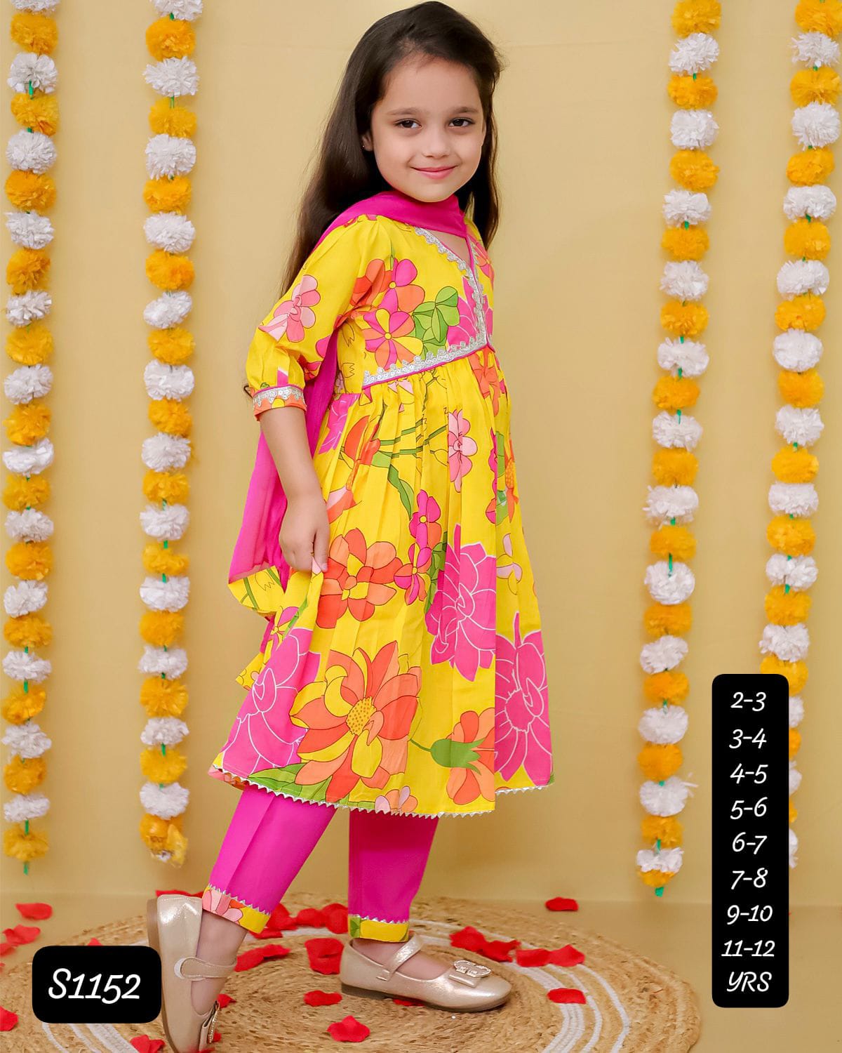 HOK Alia Anarkali Flair Kurti Set