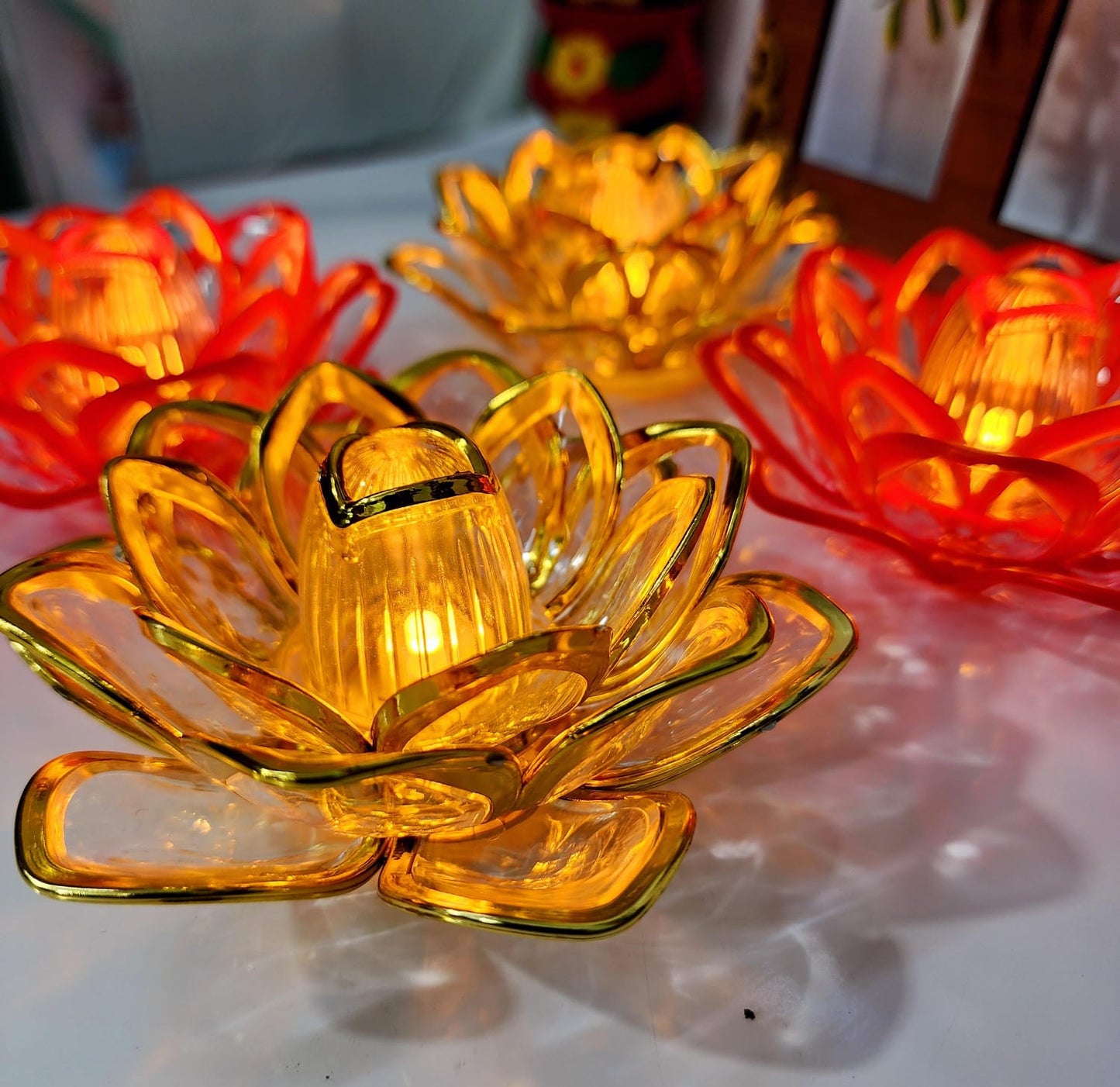 HOK LED Lotus Lamp 2 pc Pack