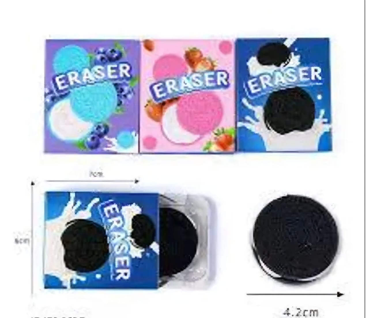 HOK Oreo Erasers- Pack of 1pc