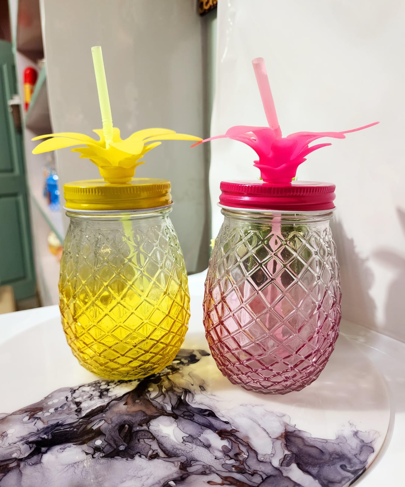 HOK Pineapple Design Sipper/Tumbler