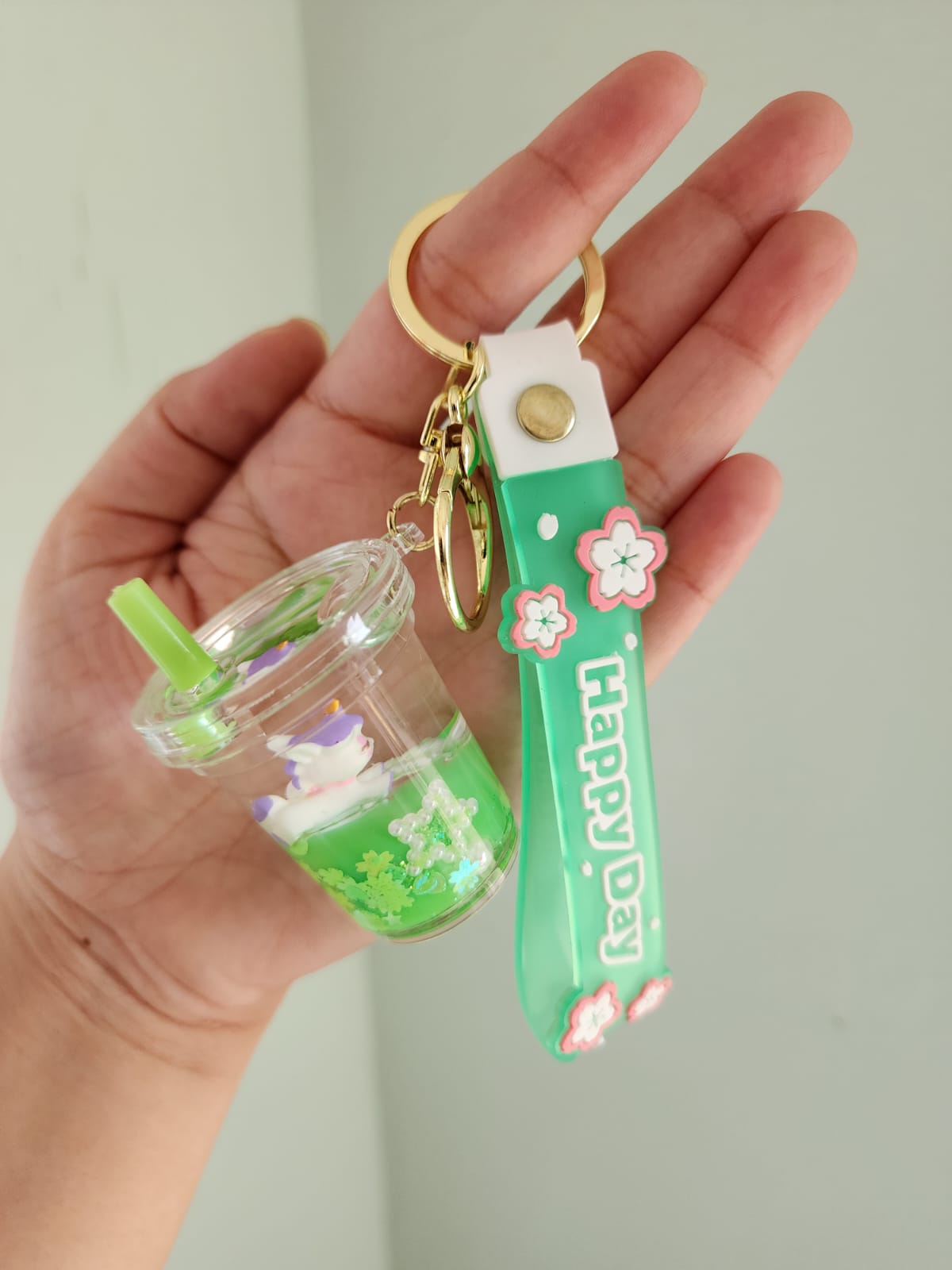 HOK Cute Unicorn/Panda Water Keychain