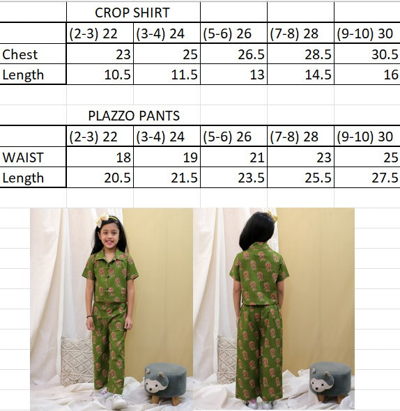 HOK Premium Quality Pure Cotton 2piece Co-Ord Set