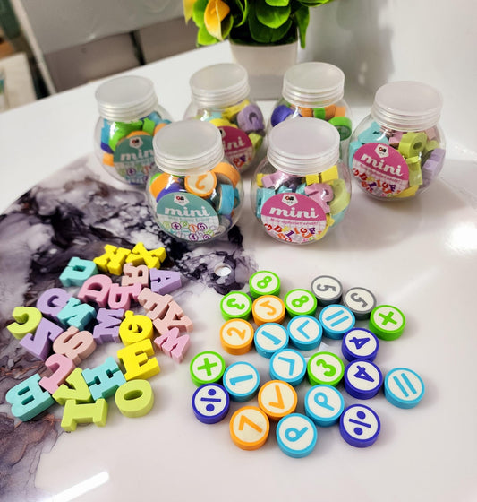 HOK Mini Alphabet/Number Erasers