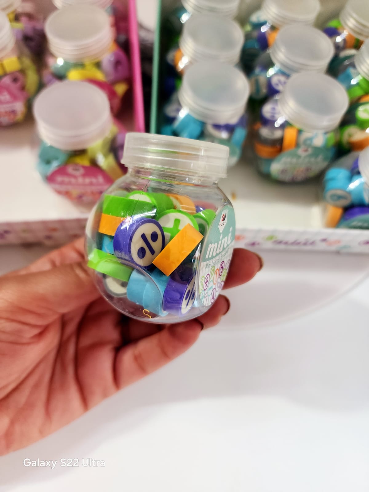 HOK Mini Alphabet/Number Erasers