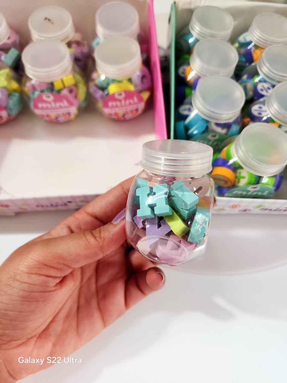 HOK Mini Alphabet/Number Erasers