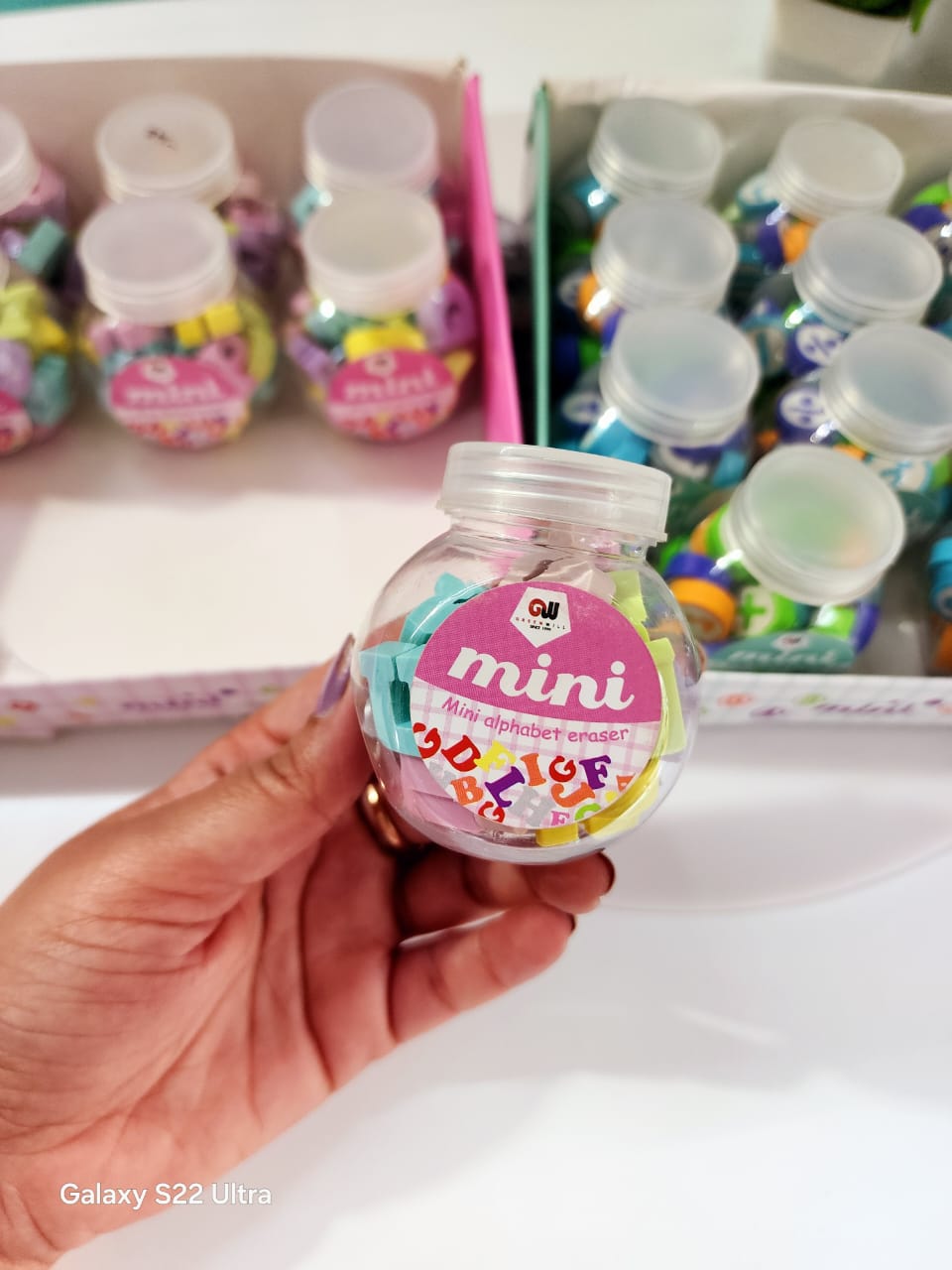 HOK Mini Alphabet/Number Erasers