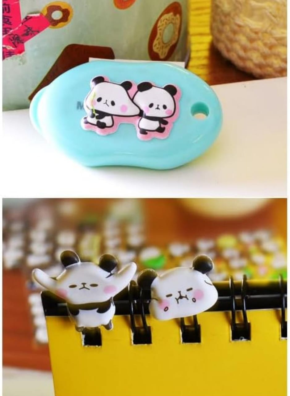 HOK 3D Puffy Panda Stickers- Pack of 4pc