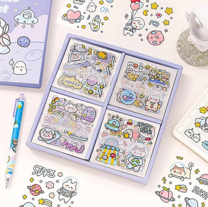 HOK Astronaut Kawaii 100 pc Sticker Box| Sticker Gift Box