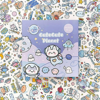 HOK Astronaut Kawaii 100 pc Sticker Box| Sticker Gift Box