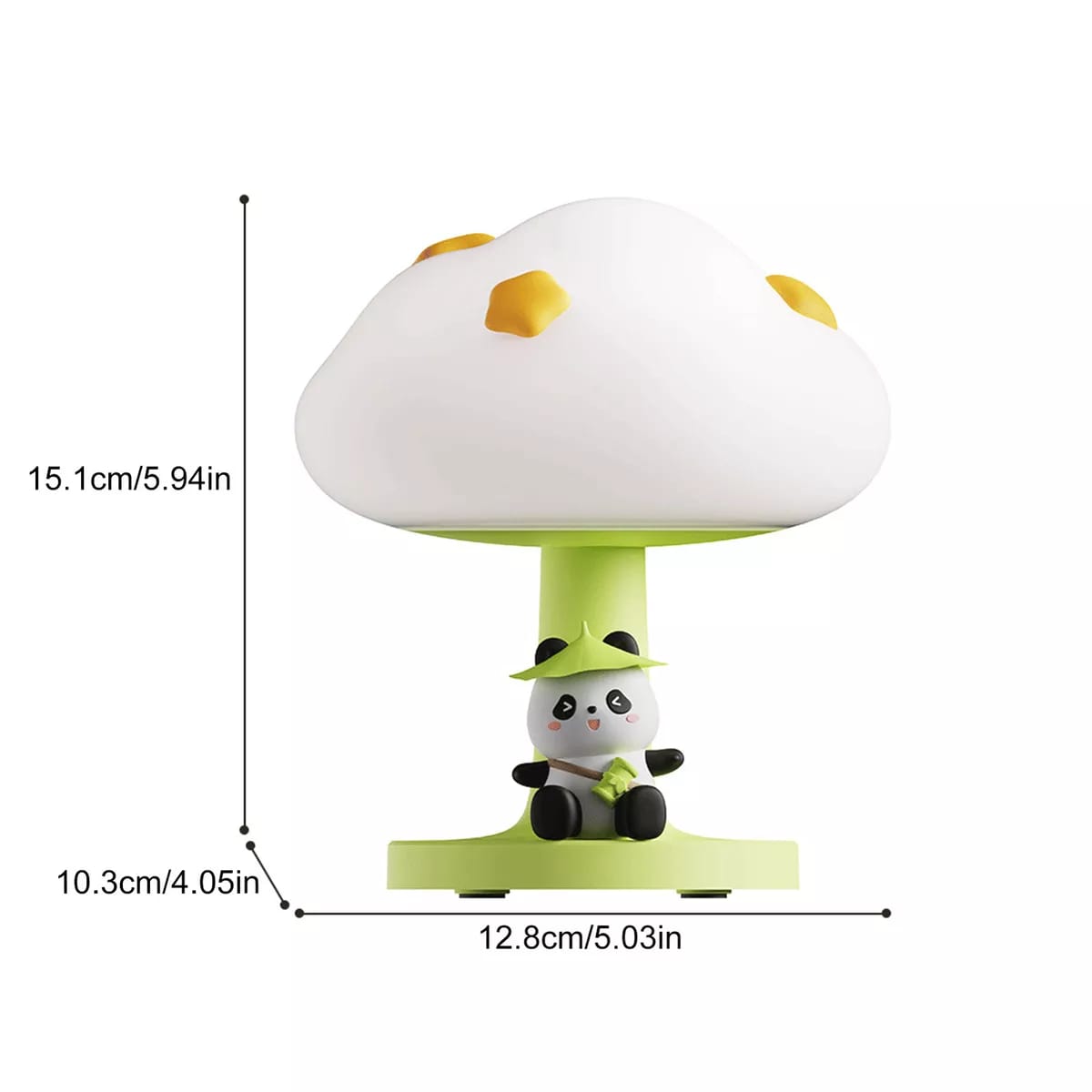 HOK Popo Silicone Cute Panda Lamp