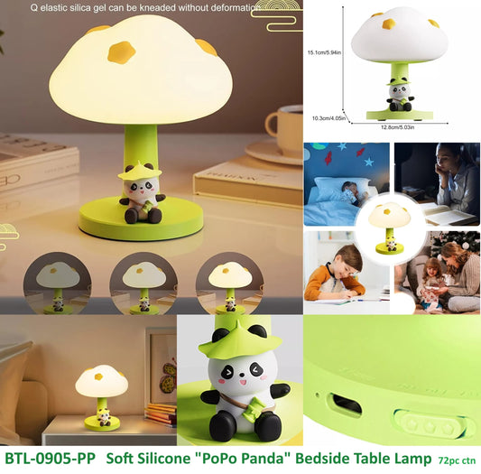 HOK Popo Silicone Cute Panda Lamp