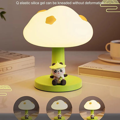 HOK Popo Silicone Cute Panda Lamp