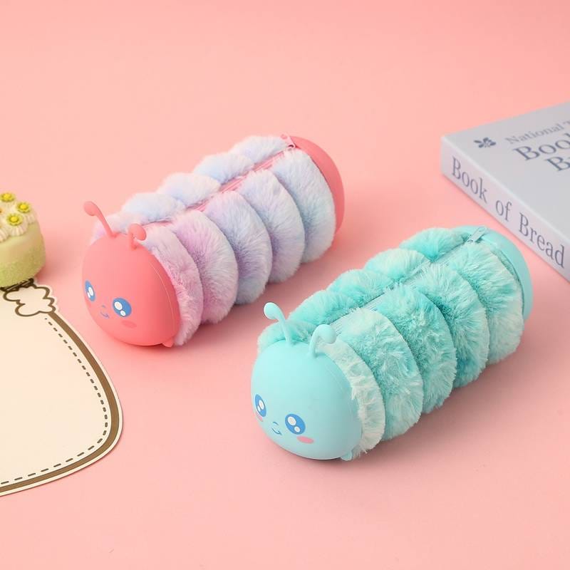 HOK Cute Animal Plush Pencil Pouch