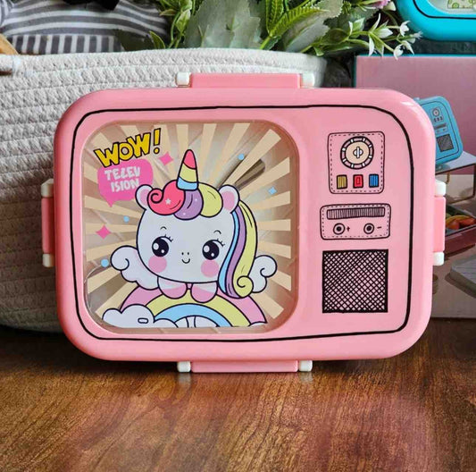 HOK 3 Compartment Stainless Steel Bento Lunch Box