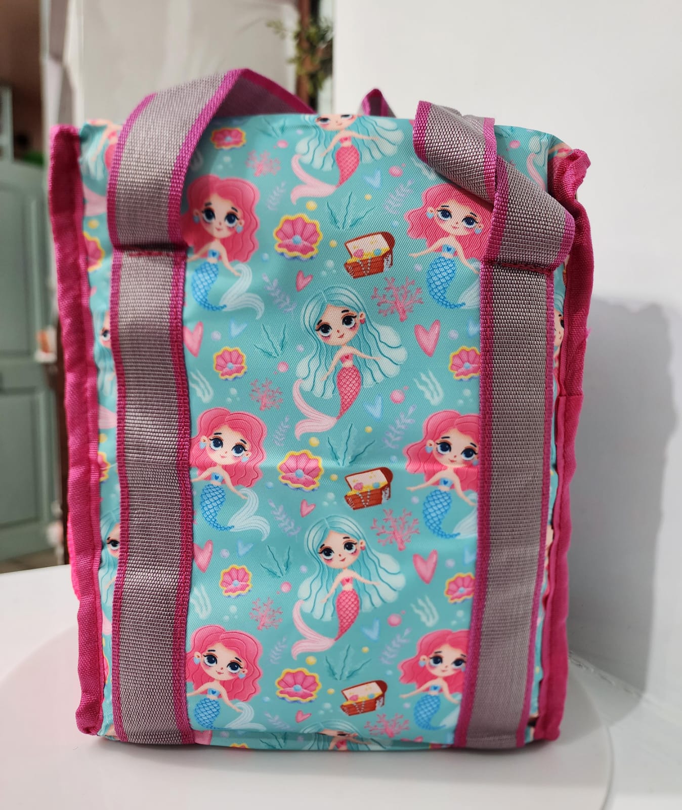 HOK Kids Cute Cartoon Printed Lunch Bag