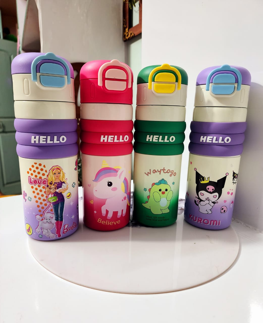Kids Hello Dual Drinking Insulated Bottle